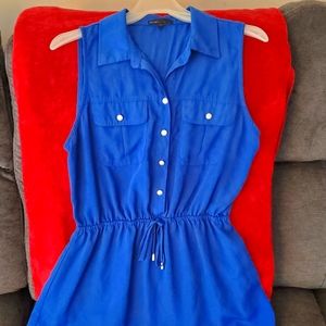 🛑EUC Bebor Blue Mini Dress Women's Size Large